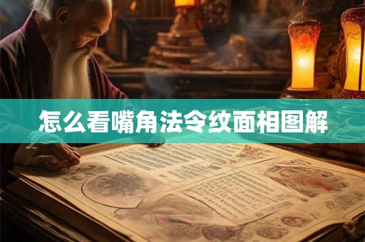 怎么看嘴角法令纹面相图解