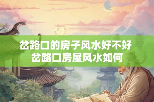 岔路口的房子风水好不好 岔路口房屋风水如何