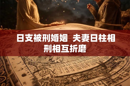 日支被刑婚姻  夫妻日柱相刑相互折磨