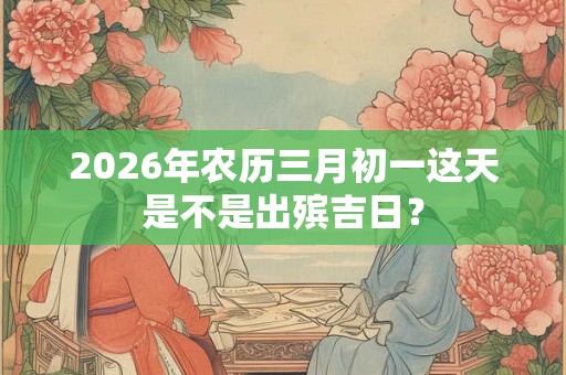 2026年农历三月初一这天是不是出殡吉日? 2026年农历三月初一这天是不是出殡吉日?