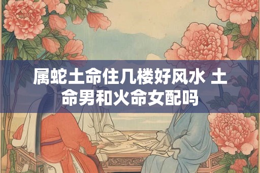属蛇土命住几楼好风水 土命男和火命女配吗