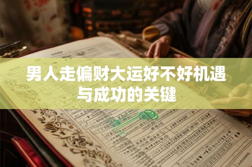 男人走偏财大运好不好机遇与成功的关键
