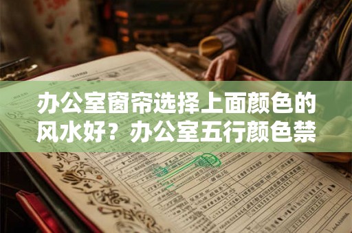 办公室窗帘选择上面颜色的风水好？办公室五行颜色禁忌
