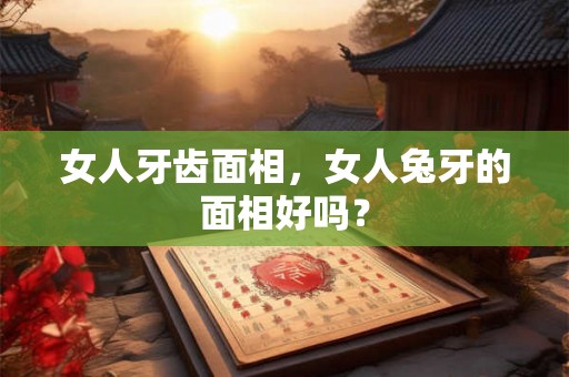 女人牙齿面相，女人兔牙的面相好吗？