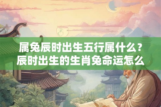 属兔辰时出生五行属什么？辰时出生的生肖兔命运怎么样？