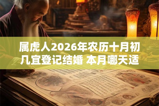 属虎人2026年农历十月初几宜登记结婚 本月哪天适合领证