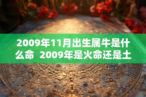 2009年11月出生属牛是什么命  2009年是火命还是土命