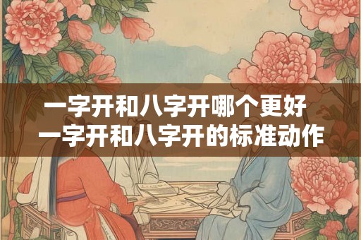 一字开和八字开哪个更好 一字开和八字开的标准动作 一字开和八字开哪个更好 一字开和八字开的标准动作