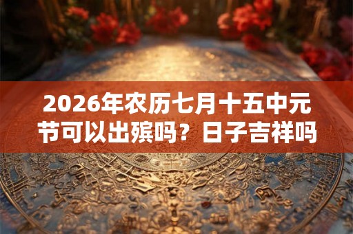 2026年农历七月十五中元节可以出殡吗？日子吉祥吗？