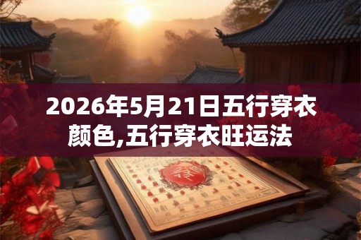 2026年5月21日五行穿衣颜色,五行穿衣旺运法