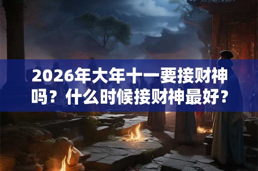 2026年大年十一要接财神吗？什么时候接财神最好？