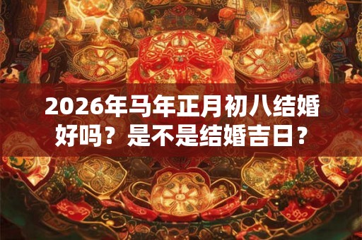 2026年马年正月初八结婚好吗？是不是结婚吉日？