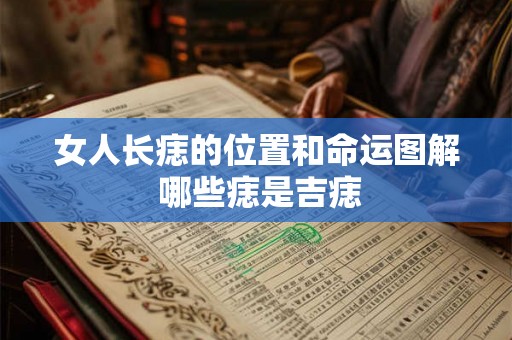 女人长痣的位置和命运图解 哪些痣是吉痣