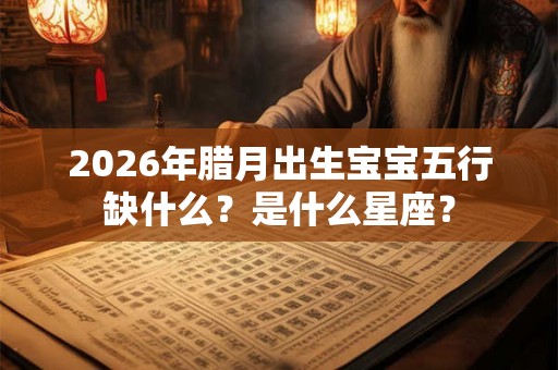 2026年腊月出生宝宝五行缺什么？是什么星座？