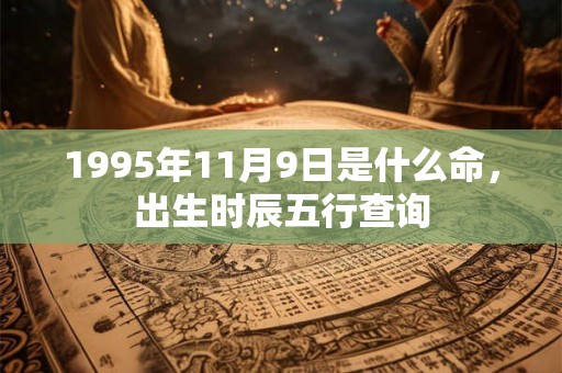1995年11月9日是什么命,出生时辰五行查询 1995年11月9日是什么命,出生时辰五行查询