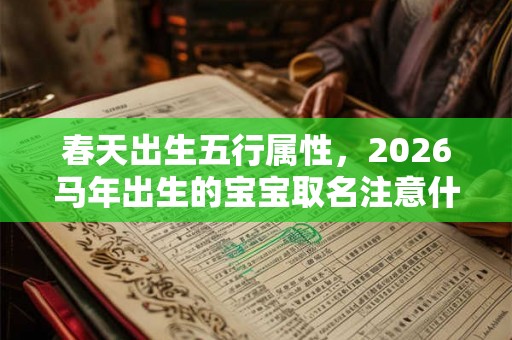 春天出生五行属性,2026马年出生的宝宝取名注意什么? 春天出生五行属性,2026马年出生的宝宝取名注意什么?