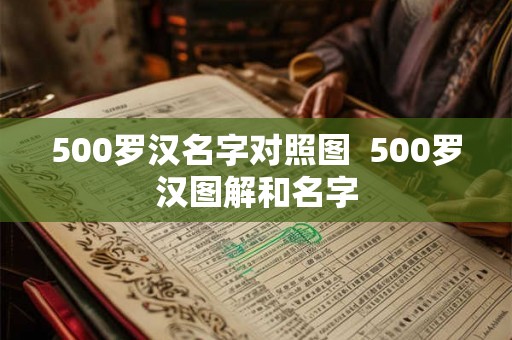 500罗汉名字对照图 500罗汉图解和名字 500罗汉名字对照图 500罗汉图解和名字