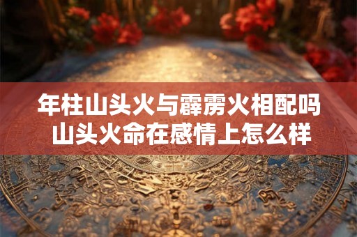 年柱山头火与霹雳火相配吗 山头火命在感情上怎么样