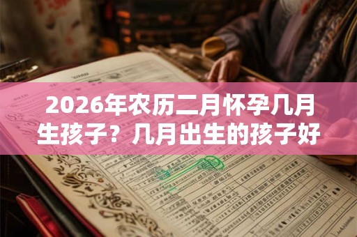 2026年农历二月怀孕几月生孩子？几月出生的孩子好？