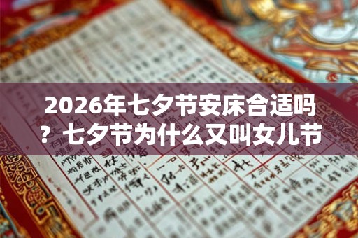 2026年七夕节安床合适吗？七夕节为什么又叫女儿节？