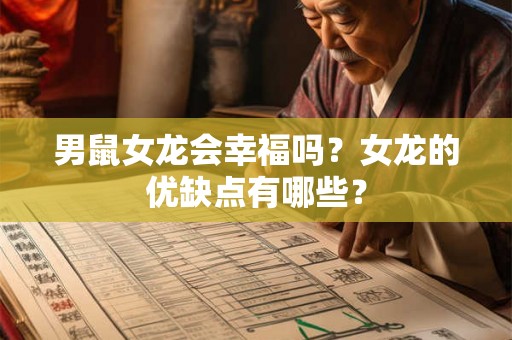 男鼠女龙会幸福吗？女龙的优缺点有哪些？