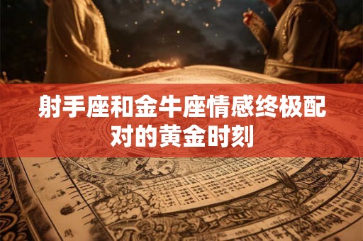 射手座和金牛座情感终极配对的黄金时刻