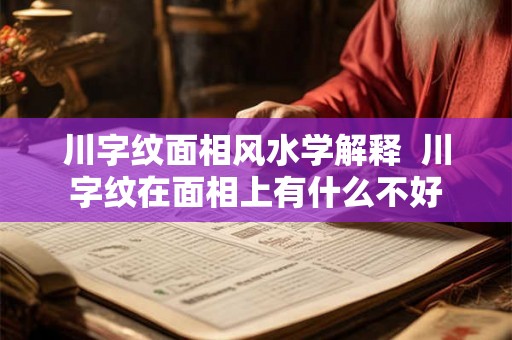 川字纹面相风水学解释  川字纹在面相上有什么不好