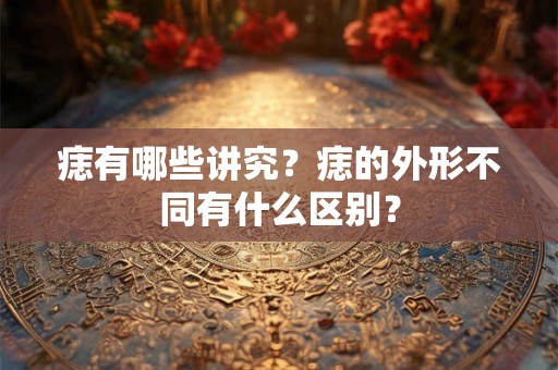 痣有哪些讲究？痣的外形不同有什么区别？