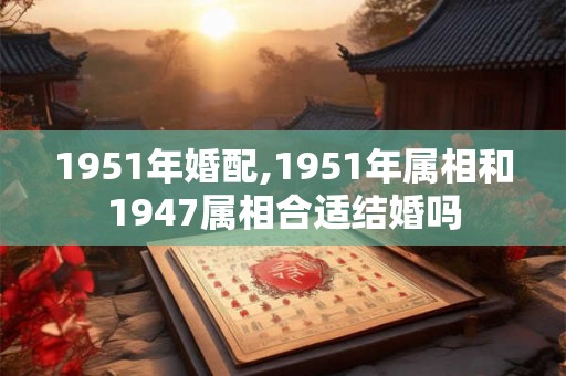1951年婚配,1951年属相和1947属相合适结婚吗 1951年婚配,1951年属相和1947属相合适结婚吗