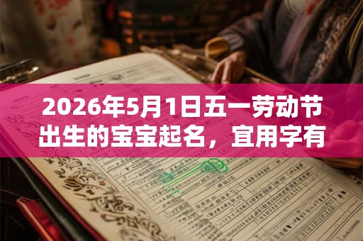 2026年5月1日五一劳动节出生的宝宝起名，宜用字有哪些？