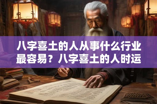 八字喜土的人从事什么行业最容易?八字喜土的人时运在什么时候? 八字喜土的人从事什么行业最容易?八字喜土的人时运在什么时候?
