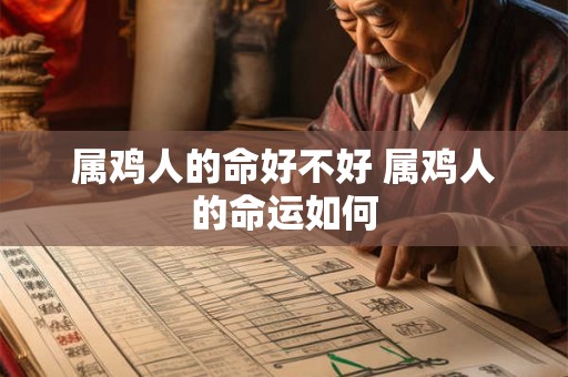 属鸡人的命好不好 属鸡人的命运如何