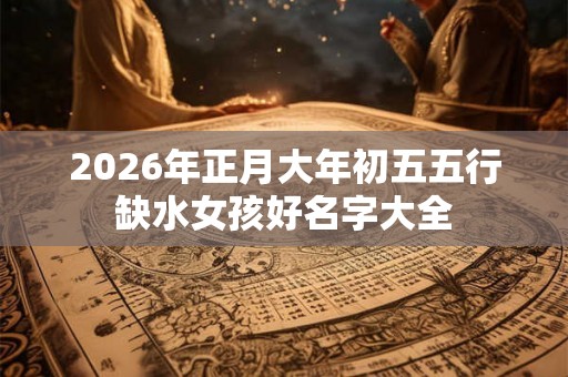 2026年正月大年初五五行缺水女孩好名字大全 2026年正月大年初五五行缺水女孩好名字大全