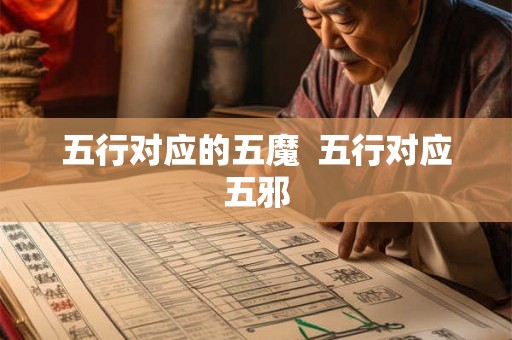 五行对应的五魔  五行对应五邪