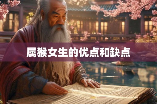 属猴女生的优点和缺点