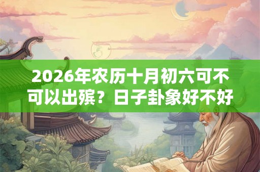2026年农历十月初六可不可以出殡？日子卦象好不好？