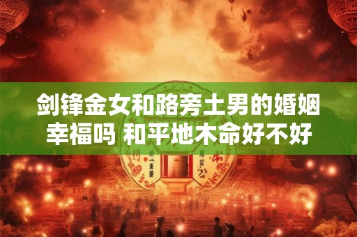 剑锋金女和路旁土男的婚姻幸福吗 和平地木命好不好