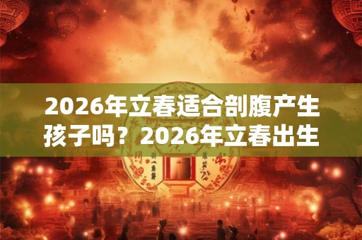 2026年立春适合剖腹产生孩子吗?2026年立春出生命好吗? 2026年立春适合剖腹产生孩子吗?2026年立春出生命好吗?