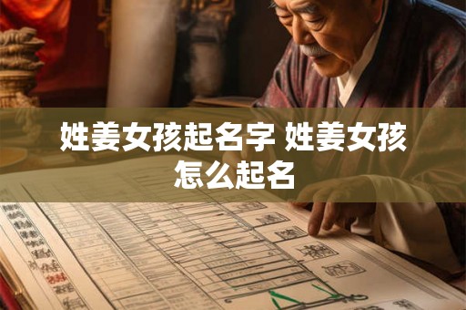 姓姜女孩起名字 姓姜女孩怎么起名