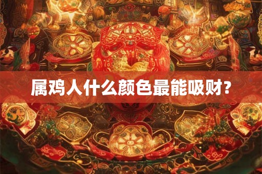 属鸡人什么颜色最能吸财？