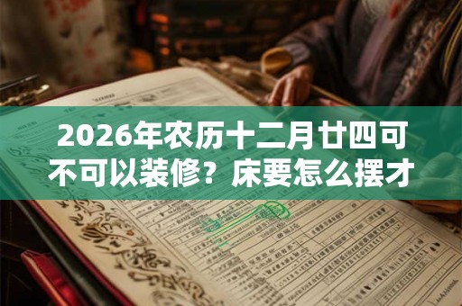 2026年农历十二月廿四可不可以装修?床要怎么摆才是吉利的? 2026年农历十二月廿四可不可以装修?床要怎么摆才是吉利的?