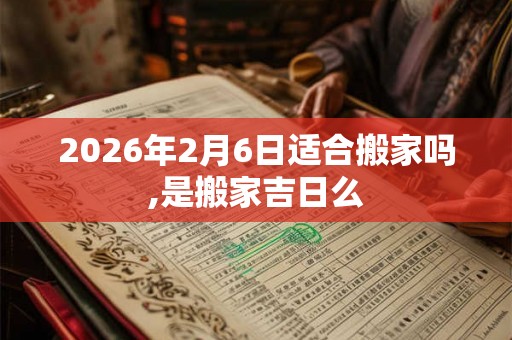 2026年2月6日适合搬家吗,是搬家吉日么
