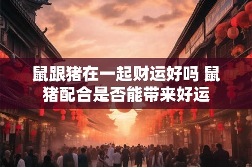 鼠跟猪在一起财运好吗 鼠猪配合是否能带来好运
