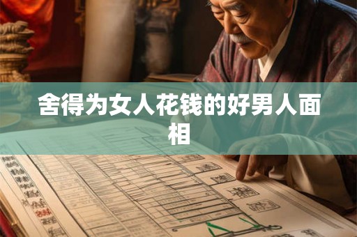 舍得为女人花钱的好男人面相