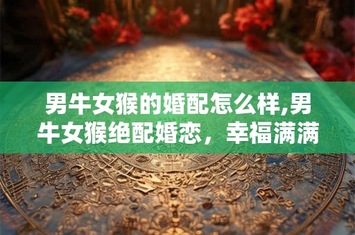 男牛女猴的婚配怎么样,男牛女猴绝配婚恋，幸福满满！