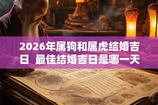 2026年属狗和属虎结婚吉日  最佳结婚吉日是哪一天