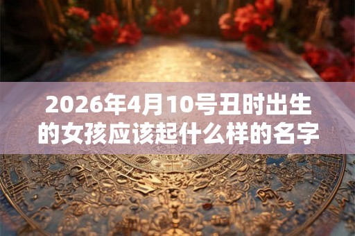 2026年4月10号丑时出生的女孩应该起什么样的名字