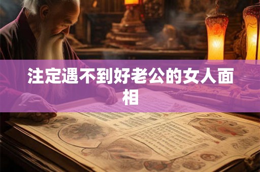 注定遇不到好老公的女人面相 注定遇不到好老公的女人面相