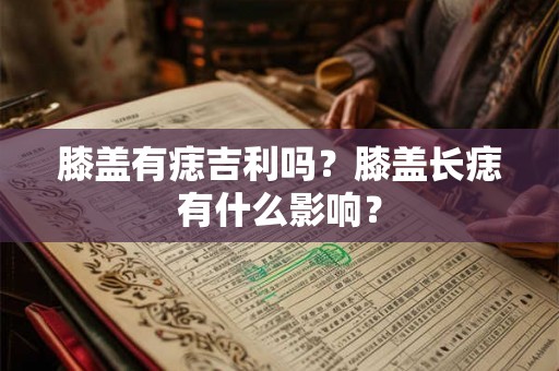 膝盖有痣吉利吗？膝盖长痣有什么影响？