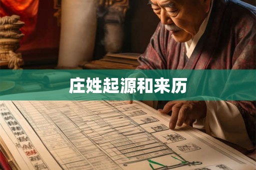 庄姓起源和来历 庄姓起源和来历